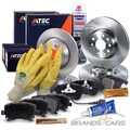 ATEC BREMSSCHEIBEN + BREMSBELÄGE VORNE + HINTEN FÜR SEAT ALHAMBRA VW SHARAN