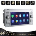 4+32GB Carplay 7"Android 12 Autoradio GPS DAB+für Ford Focus C/S-MAX Kuga Galaxy