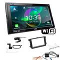 JVC Autoradio WiFi Apple CarPlay Android Auto für Seat Toledo IV ab 2013 schwarz