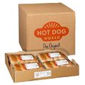 HOT DOG WORLD  Hot Dog Brötchen 192 x 62,5 g, vorgeschnitten, vegan