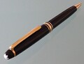 Montblanc Meisterstück, schöner KUGELSCHREIBER CLASSIQUE SCHWARZ/GOLD Nr164 EDEL