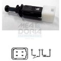 MEAT & DORIA Bremslichtschalter Bremsschalter 35033 für OPEL Movano Bus (X70)