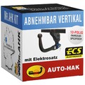 Für VW Passat B7 10-14 AutoHak Anhängerkupplung vert. abnehmbar mit 13polig spez