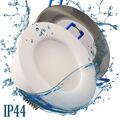 LED BAD Einbaustrahler FLACH SETS IP44 Feuchtraum Einbauspot Dusche Spot 5,5W