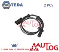 AS4424 ABS SENSOR DREHZAHLFÜHLER VORNE AUTLOG 2PCS FÜR VOLVO XC90 I
