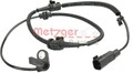 METZGER Sensor, Raddrehzahl für OPEL VA links/rechts 0900919