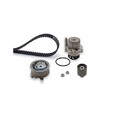 1x Wasserpumpe + Zahnriemensatz GATES KP55569XS-3 passend für