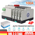 4P Automatischer Umschalter Transferschalter Transfer Switch Dual Netzteil 100A