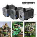 500-6000L/H ECO Teichpumpe Aquarium Tauchpumpe Förderpumpe Wasserpumpe pumpe DE