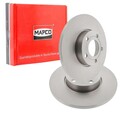 2x MAPCO BREMSSCHEIBEN 288mm VOLL VORNE passend für AUDI 100 A4 A6 | 15704