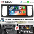 KAM+ 32G Android 14 CarPlay Autoradio Für VW T6 Transporter Multivan GPS Navi BT