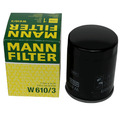 MANN-FILTER ÖLFILTER FIAT PEUGEOT OPEL FORD CITROËN KIA MAZDA VOLVO W610/3