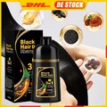 Neu Verdunkelung Schwarzes Braun Haarfarbe Shampoo Haar 3-in-1 Haarfärbeshampoo