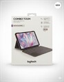 Logitech Combo Touch Tastatur Hülle für Apple iPad Pro 11" (M4)2024 Top Zustand