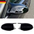 M3-Stil Glanz Schwarz Spiegelkappen Für BMW E90 E91 E91 E92 E81 E87 E82 Pre-LCI