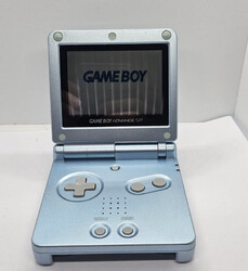 Nintendo Game Boy Advance SP - GBA SP Konsole - blau Handheld Spielkonsole