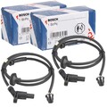 2X BOSCH ABS-SENSOREN HINTEN PASSEND FÜR VW GOLF VENTO LINKS+RECHTS | 0 986 594
