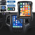 Apple Carplay DAB+ Für Opel Astra J 2010-2014 4+64G Android 14 Autoradio GPS KAM