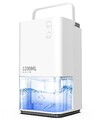Kompakter 24h-Energiespar-Entfeuchter | 1200ml | Leise Schlafmodus | 0,96kW
