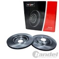 2X MAXGEAR BREMSSCHEBEIBEN 330mm BELÜFTET HINTEN PASSEND FÜR AUDI A4 A5 A6 A7