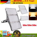 100/200/300Watt LED Fluter Modul Flutlicht IP65 Außen Garten Fassadenstrahler DE