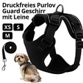 Hundegeschirr Hunde Brustgeschirr verstellbar Gr. XS S M  gepolstert druckfrei