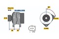 Lichtmaschine Generator Bosch für Skoda Octavia II Kombi 2009 - 2014 0986045310