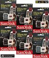 SanDisk Extreme PRO microSDHC Karte SDXC Class 10 UHS-1 A1 A2 / 32GB - 512GB