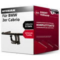 Für 2er Cabrio Typ F23 (Auto Hak) Anhängerkupplung abnehmbar + E-Satz 7pol Set