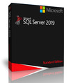 SQL Server 2019 STANDARD 24 Core-Lizenz, unbegrenzte Benutzer-CALs COA
