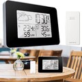 LCD Funk-Wetterstation mit Außensenor Digitalwetterstation Wettervorhersage