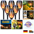 Solarbeleuchtung mit Flammeneffekt | Außenbereichsdekoration