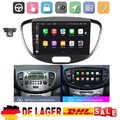 Android 14 Autoradio KAM CarPlay RDS GPS Navi FM 2+32G Für Hyundai i10 07-13
