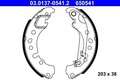 ATE 03.0137-0541.2 Bremsbackensatz Trommelbremse Hinten 203mm