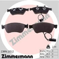 Bremsbeläge 23896.205.2 ZIMMERMANN für AUDI VW