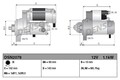 Denso DSN3007 Starter für AUDI SEAT SKODA VW Startanlage