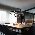 Pendellampe Hängeleuchte Deckenleuchte Esszimmerlampe Switch Dimmer LED H 150 cm