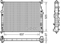 DENSO Wasserkühler Für MERCEDES X164 W164 W251 V251 05-14 A2515000703