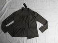 Cardigan Zero  Gr. 38  Strickjacke grau- braun Neu gestreift Herbsmode