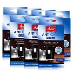 Melitta Anticalc Espresso Machines Entkalker Pulver 2x40g (7er Pack)