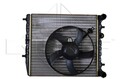 NRF Motorkühler Wasserkühler 53021 für FABIA SKODA VW 6Y5 POLO CORDOBA 9A4 FOX 4