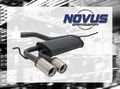 Auspuffanlage Sport Novus Gruppe N ESD 2x 76mm Runde für Audi A3 8PA / Seat Leon