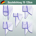 Ersatzdichtung für Dusche Duschtür Duschdichtung 6mm 8mm Wasserabweiser 70-120cm