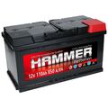 Autobatterie Hammer 12V 110Ah Starterbatterie WARTUNGSFREI TOP ANGEBOT NEU