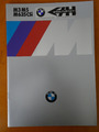 BMW  M3 M5 M635 CSi   Prospekt   1986