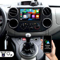 2+32G Android 13 Autoradio CarPlay GPS Navi Für Peugeot Partner Citroen Berlingo