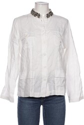 Basler Bluse Damen Oberteil Hemd Hemdbluse Gr. EU 40 Leinen Weiß #d3h0bpvmomox fashion - Your Style, Second Hand