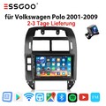 KAM+ Für VW Polo 9N 2001-2009 Android14 Autoradio Carplay GPS Navi RDS USB 2+32G