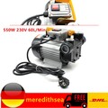 Heizölpumpe Dieselpumpe Selbstansaugend 550W 220V Pumpe Ölabsaugpumpe 60L/min