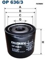 FILTRON OP636/3 Ölfilter Motorölfilter 